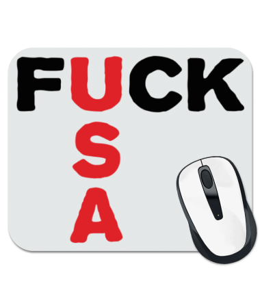 Коврик для мыши Fuck USA