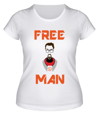 Женская футболка Freeman (Half-Life)