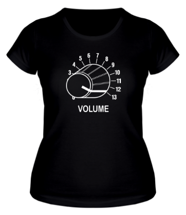Женская футболка Volume - крутилка