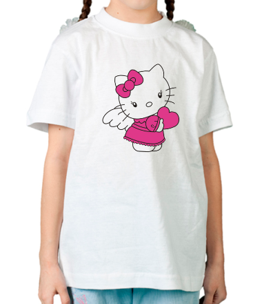 Детская футболка Kitty-ангел