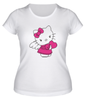 Женская футболка Kitty-ангел фото