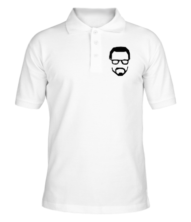 Мужская футболка поло Freeman (минимализм) 