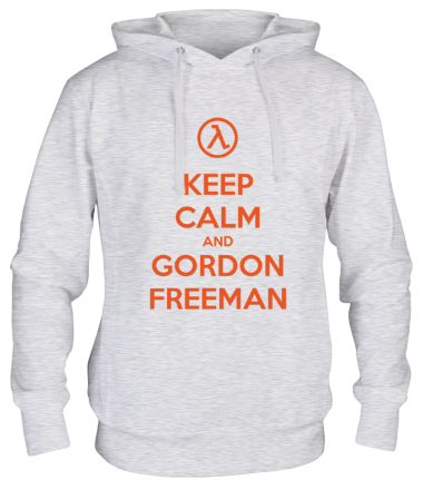 Толстовка худи Keep calm and Gordon Freeman