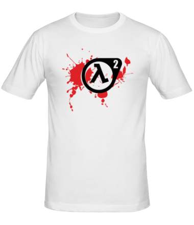 Мужская футболка Half-Life 2 (logo)