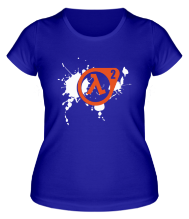 Женская футболка Half-Life 2 (logo)