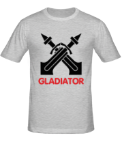 Мужская футболка Human Fighter - Gladiator фото