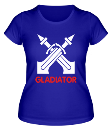 Женская футболка Human Fighter - Gladiator