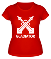 Женская футболка Human Fighter - Gladiator фото