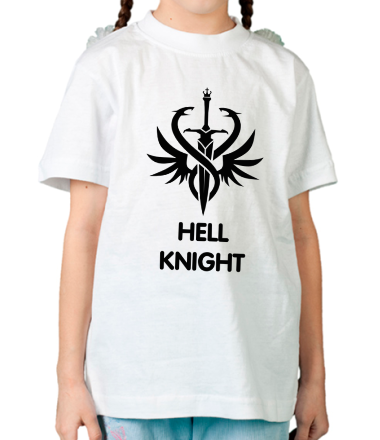 Детская футболка Human Fighter - Hell Knight