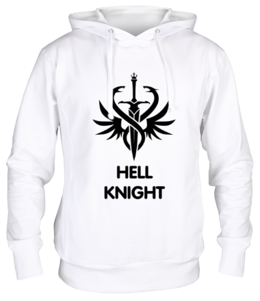 Толстовка худи Human Fighter - Hell Knight