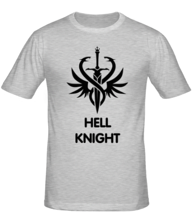 Мужская футболка Human Fighter - Hell Knight