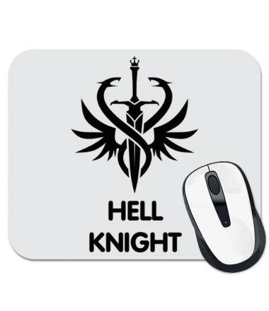 Коврик для мыши Human Fighter - Hell Knight
