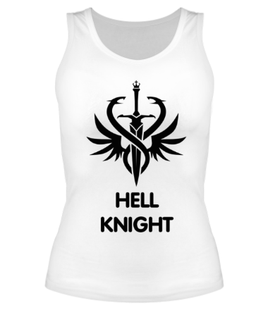 Женская майка борцовка Human Fighter - Hell Knight