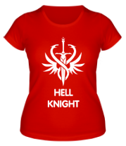 Женская футболка Human Fighter - Hell Knight фото