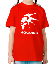 Детская футболка Human Mage - Necromancer фото