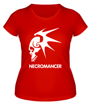 Женская футболка Human Mage - Necromancer