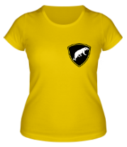 Женская футболка ОДОН (нашивка) фото