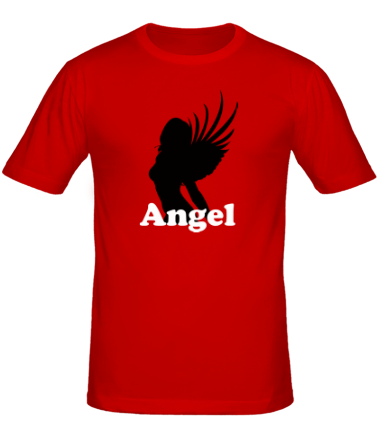 Мужская футболка Ангел