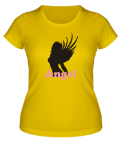 Женская футболка Ангел фото