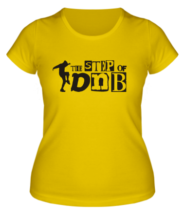 Женская футболка The Step of DNB