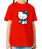 Детская футболка Kitty фото