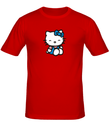Мужская футболка Kitty