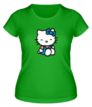 Женская футболка Kitty