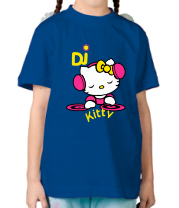 Детская футболка Kitty Dj