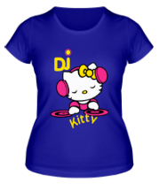 Женская футболка Kitty Dj
