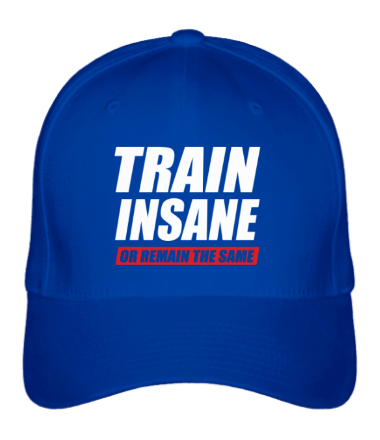 Бейсболка Train insane or remain the same