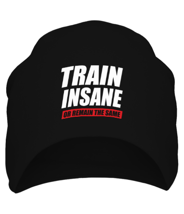 Шапка Train insane or remain the same