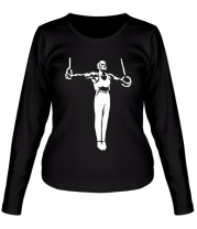 Женская футболка длинный рукав Гимнаст фото