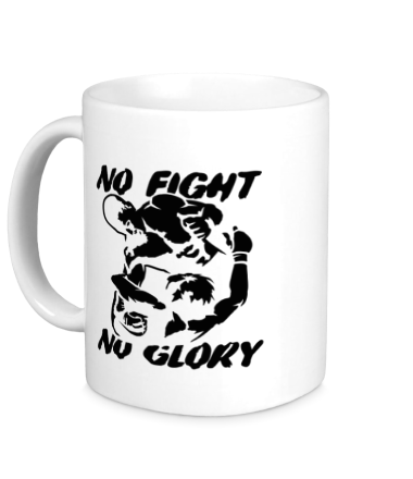 Кружка No fight no glory