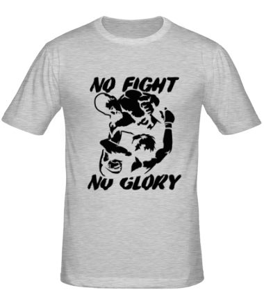 Мужская футболка No fight no glory