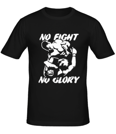 Мужская футболка No fight no glory