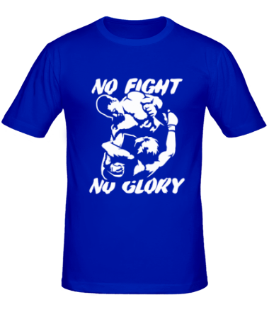 Мужская футболка No fight no glory