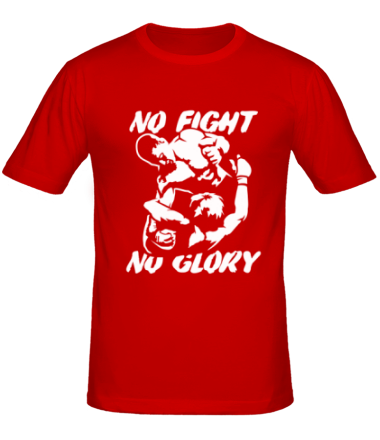 Мужская футболка No fight no glory