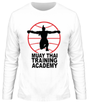 Мужская футболка длинный рукав Muay Thai Training Academy фото