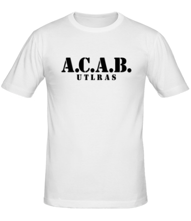 Мужская футболка A.C.A.B. Ultras