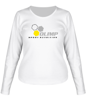 Женская футболка длинный рукав Olimp sport nutrition фото
