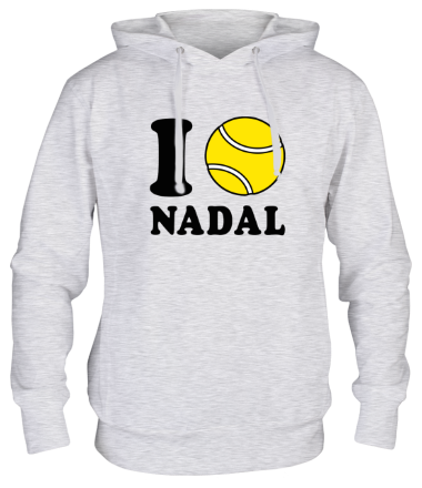 Толстовка худи I love Nadal