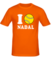 Мужская футболка I love Nadal фото