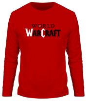Мужская футболка длинный рукав World of Warcraft фото