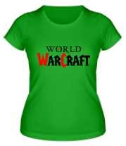 Женская футболка World of Warcraft фото