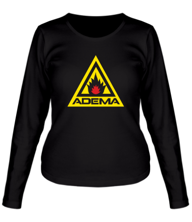 Женская футболка длинный рукав Adema
