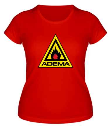 Женская футболка Adema