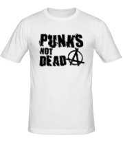 Мужская футболка Punks not dead фото