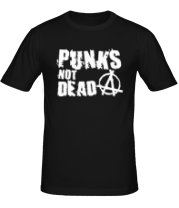 Мужская футболка Punks not dead фото