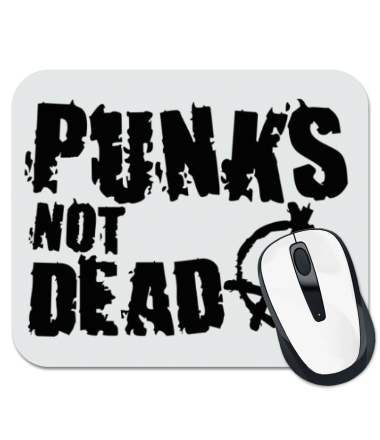 Коврик для мыши Punks not dead