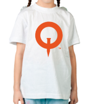 Детская футболка Quake (logo) фото